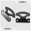 4 Pcs Car Anchor Hook Trailers Tie down for Gadgets Truck Bed Hooks Pickup Mount