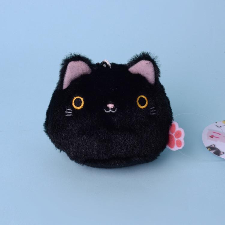 Cat Plush Toy With Short Pile Fabric For Kids And Collectors