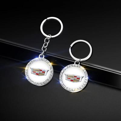 Для Escalade CTS ATS SRX Deville BLS XT4 XT5 XT6 STS XTS SLR XLR CT4 CT5 CT6 Металлический Автомобильный Брелок Брелок Авто Украшение