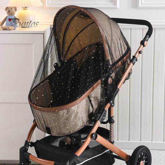 Москитная сетка с полным покрытием, простая установка, универсальная дышащая противомоскитная сетка без запаха, детская кроватка, тележка, москитная сетка, детские товары