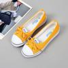 Canvas Small White Shallow Cut Summer Flat Sport Casual Ladies Soft Sneakers Platform Women