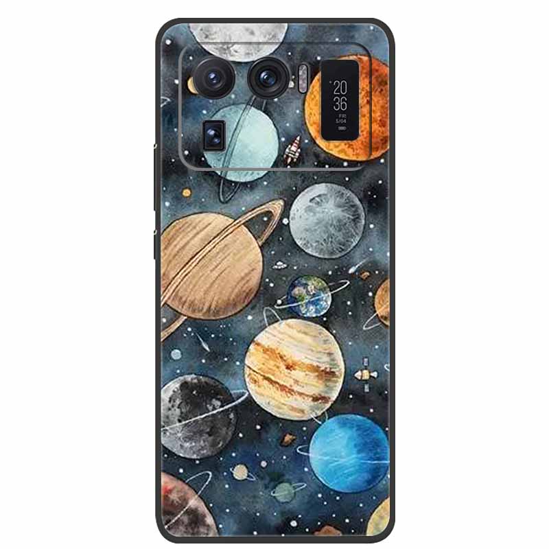 Чехол для Xiaomi Mi 11 Ultra 6.81 Ударопрочный Мягкий силикон ТПУ Задняя крышка Чехлы Для Xiaomi11 Ultra Телефон fundas Mi11 Ultra Милый