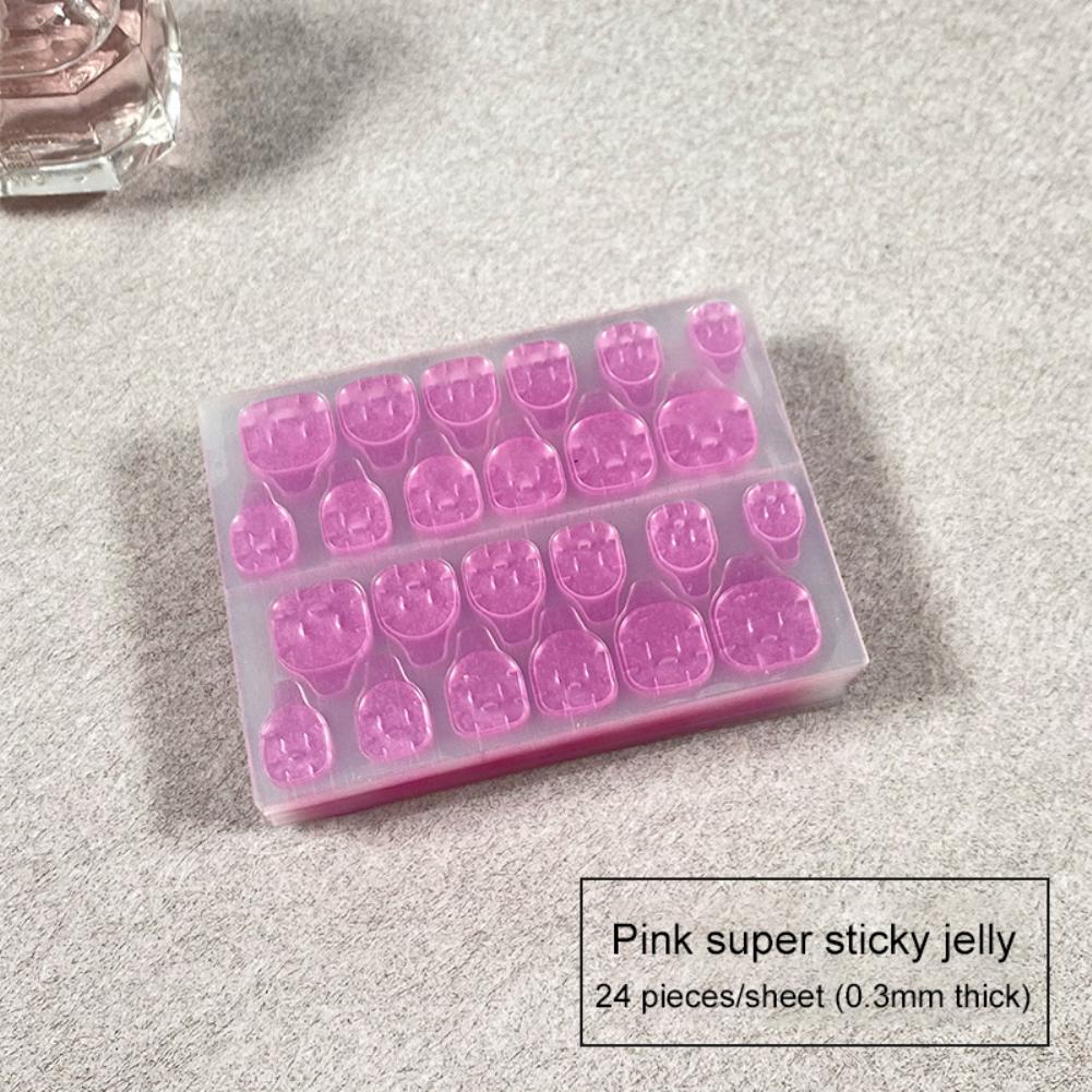 Двусторонняя клейкая лента для дизайна ногтей, клейкая наклейка, DIY советы, накладные ногти, акриловый маникюрный гель, инструмент для макияжа