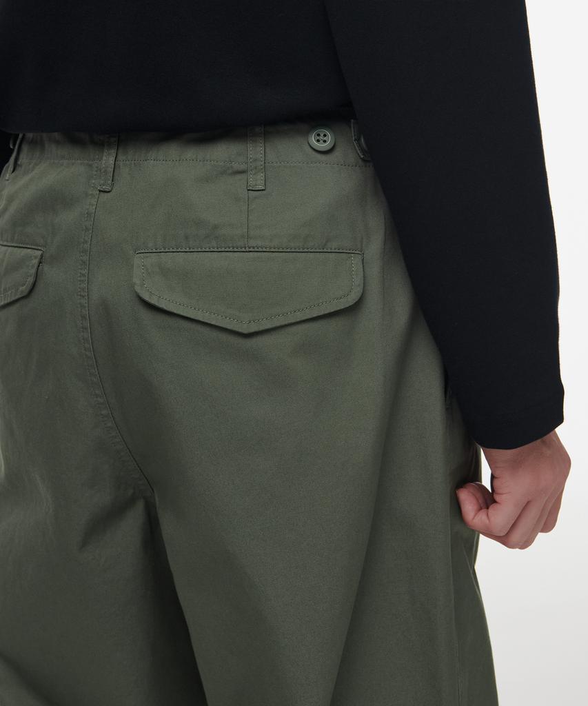 MUSINSA STANDARD Cotton Parachute Pants [Khaki]