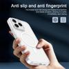 Роскошный беспроводной чехол для Magsafe для телефона iPhone 17 16 15 14 Pro Max Plus Прозрачный Магнитный Электроокрашенный Бампер