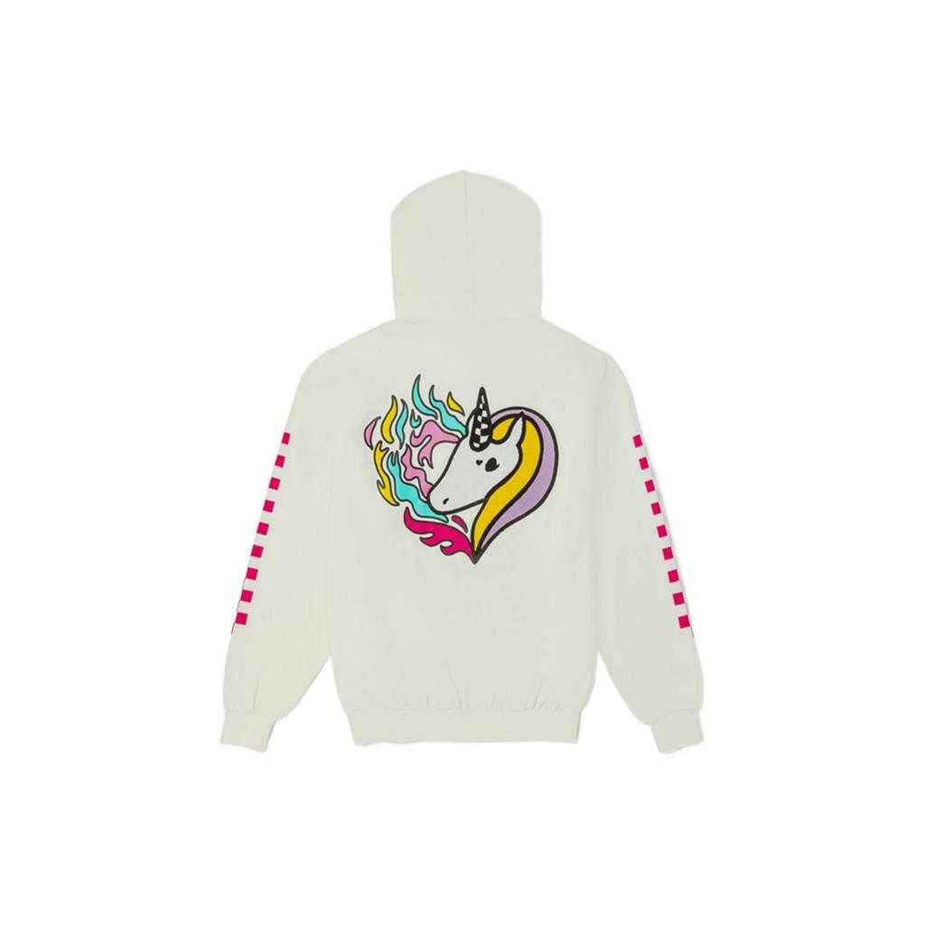 Vans Sweatshirts Women's White Hooded Non Detachable Moderate VN0007VNFS8