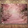 2D Фон с цветением сакуры для фотосессии и вечеринки