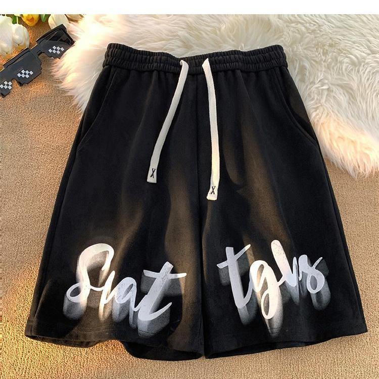 Летние повседневные шорты, спортивные шорты, свободные шорты для подростков и пар