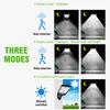 72COB Solar Powered Wall Light PIR Motion Sensor Lights Outdoor Waterproof Solar Street Light Garden Lamp 3 Light Modes