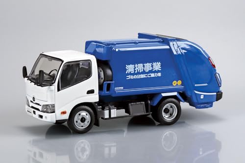 AOSHIMA Простой пластиковый сборный набор №25-PK Грузовик-уплотнитель Hino Dutro Масштаб 1/32 Пластиковая модель