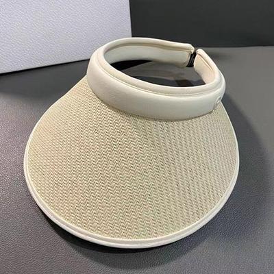 Портативная пляжная шляпа с широкими полями, защита от УФ-лучей, летняя повседневная соломенная шляпа, козырьки для женщин