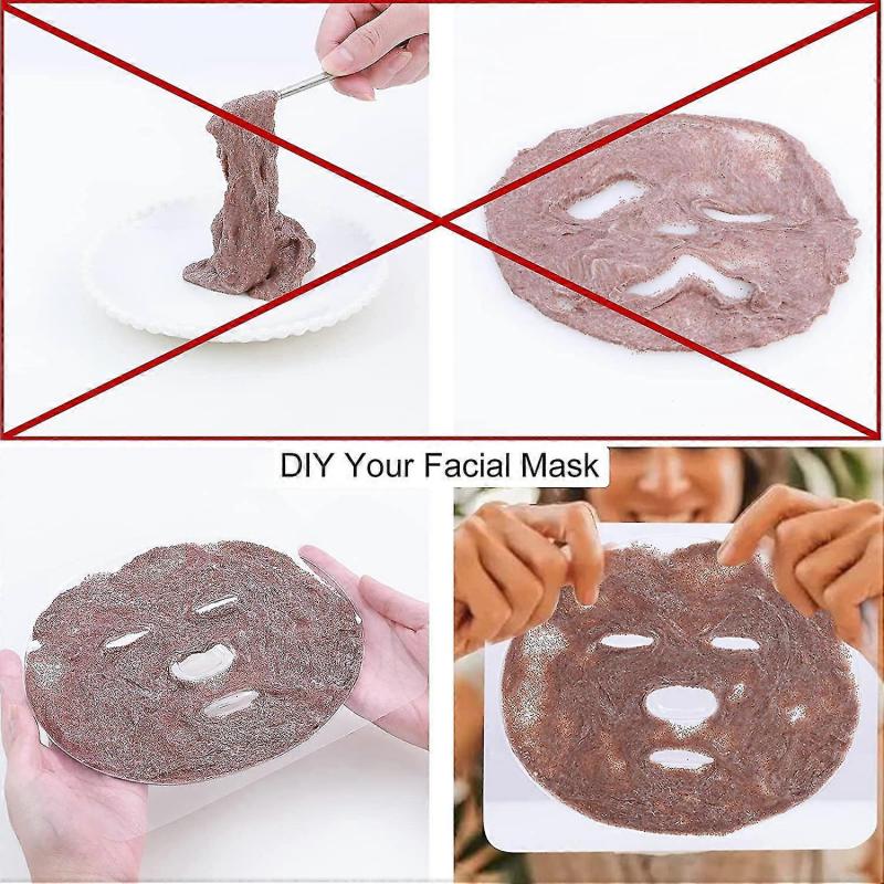Facial Care Masks Maker 10pcs Diy Seaweed Face Mask Patch Molds Plate Pvc Mask Maker Mould
