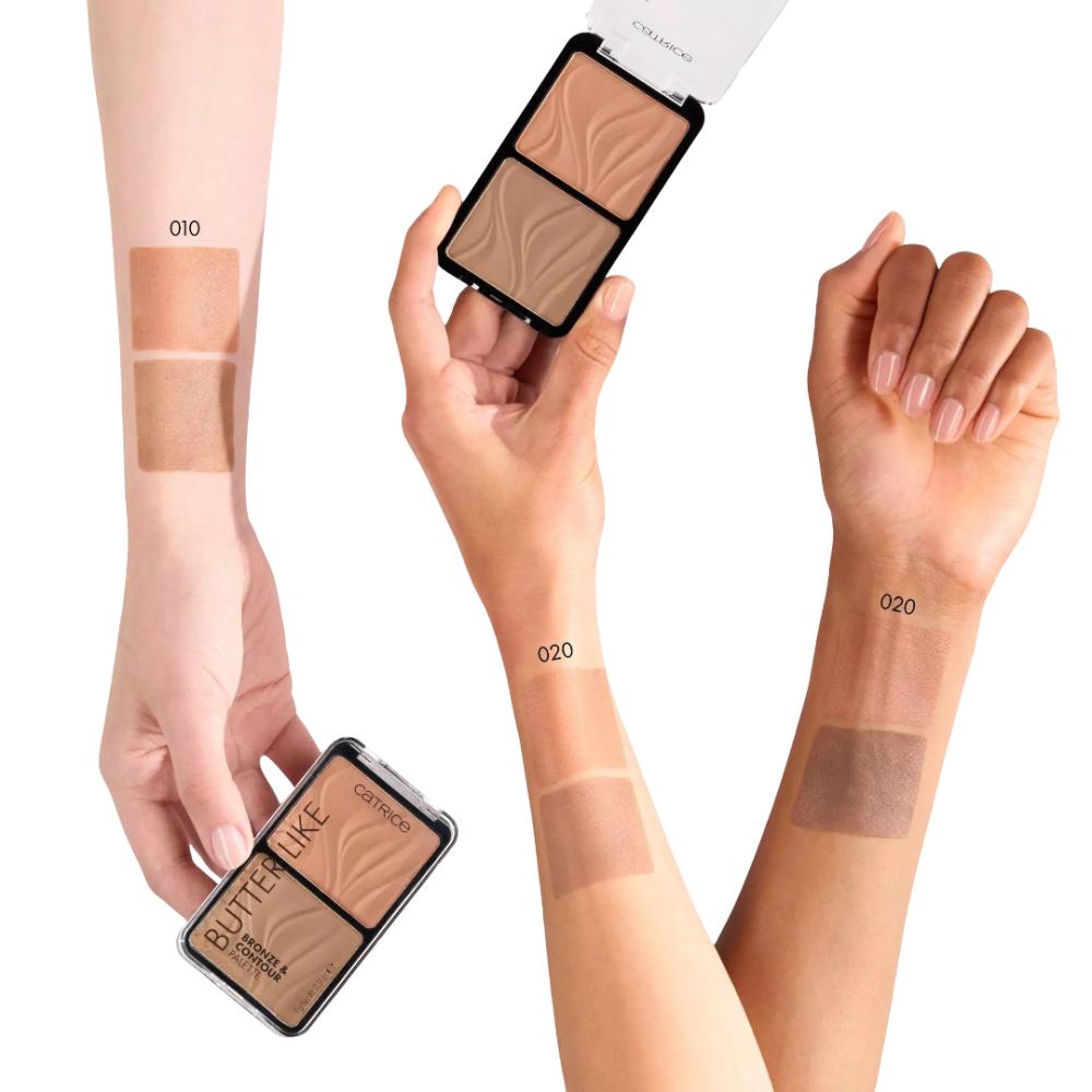 Catrice Палетка для лица Butter Like Bronze & Contour -