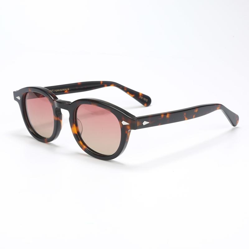 Fashion Polarized Sunglasses Men UV400 Johnny Depp Lemtosh Brand Designer Sun Glasses For Male Retro Acetate Frame Oculos