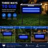 Solar Mosquito Killer Lamp Rechargeable Fly Insect Trap Powerful Waterproof Solar Bug Zapper for Patio Garden Backyard Camping