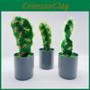 Имитация кактусового сада из высококачественного пластика для офисного пространства и для подарка