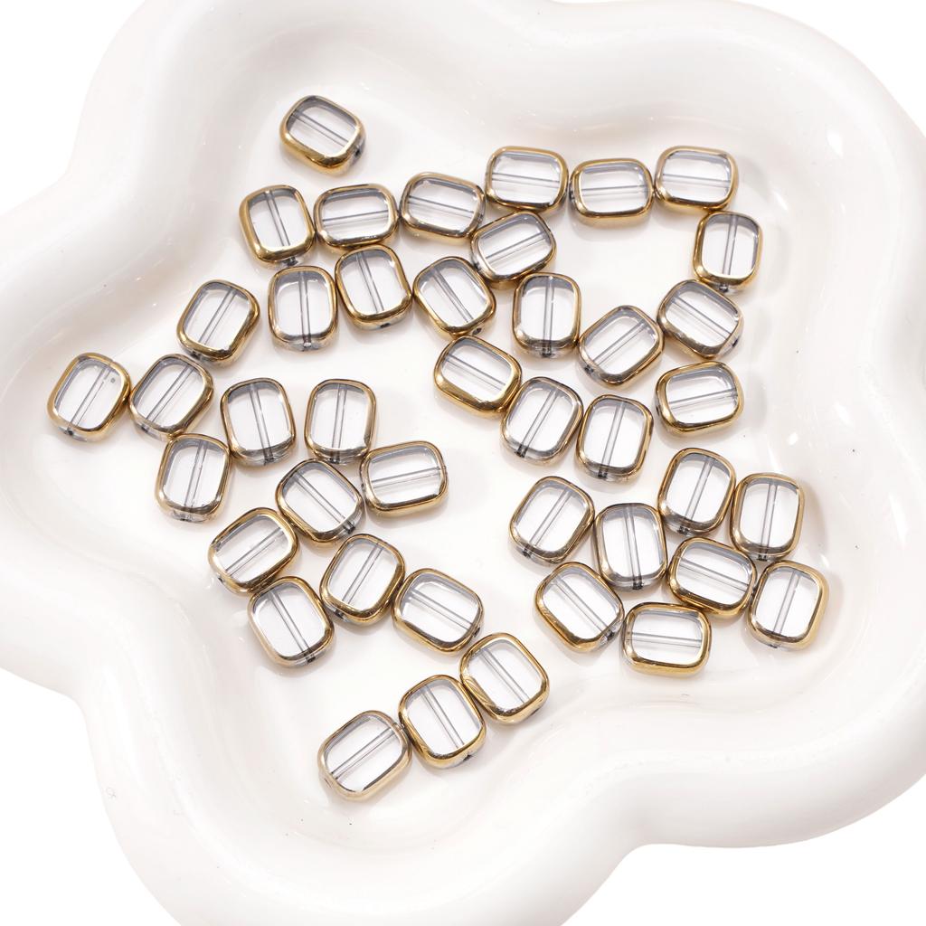 5-10 шт. Эллипс стеклянные бусины хрустальные разбросанные бусины для самостоятельного изготовления браслетов ожерелий ювелирных изделий