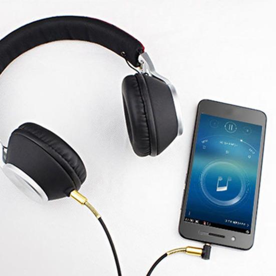 3,5 мм штекер AUX, прямой пружинный кабель, аудиоадаптер для автомобильного телефона с динамиком