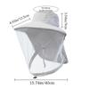 Модная унисекс складная шляпа от комаров со скрытой сеткой, репеллентная защита от насекомых и пчел, повседневная уличная солнцезащитная шапка для рыбалки