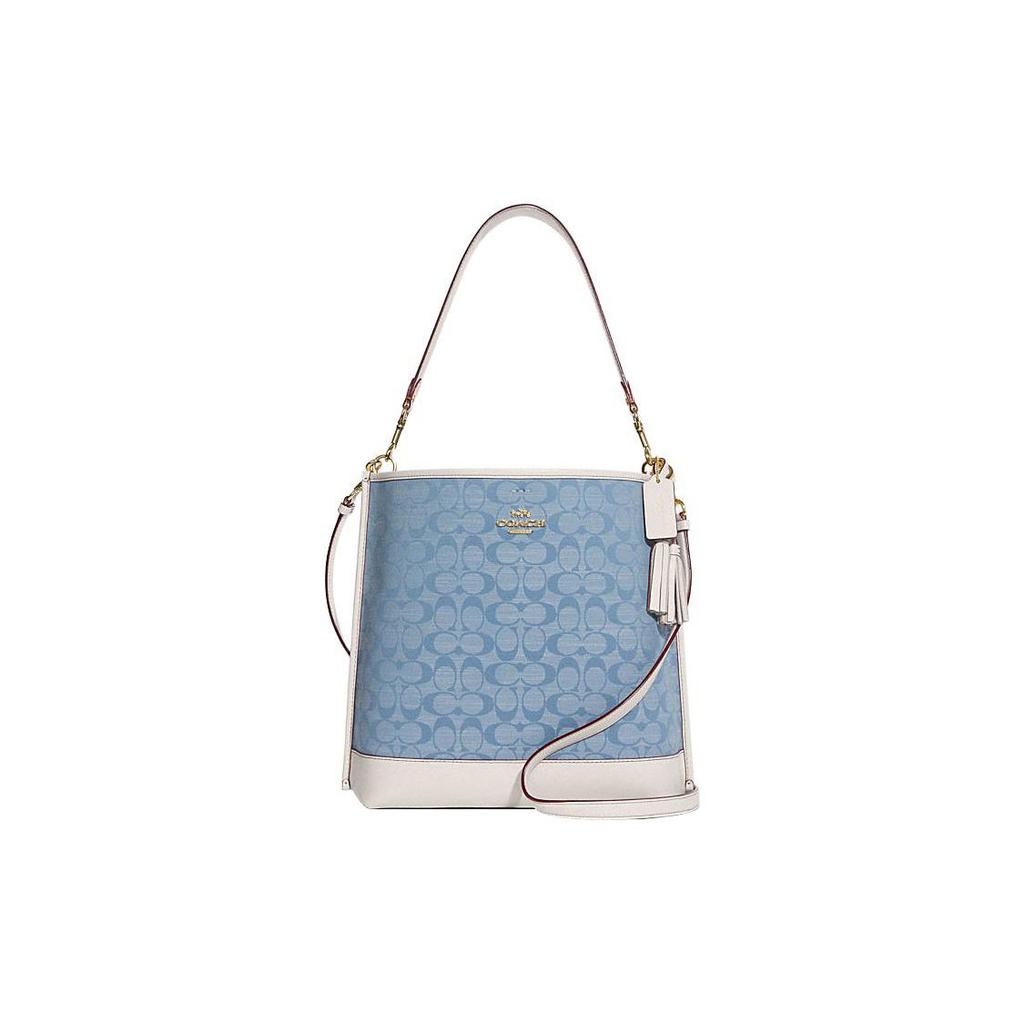 Coach Mollie Bucket Bag Women handbags Blue CA562-IMUDY
