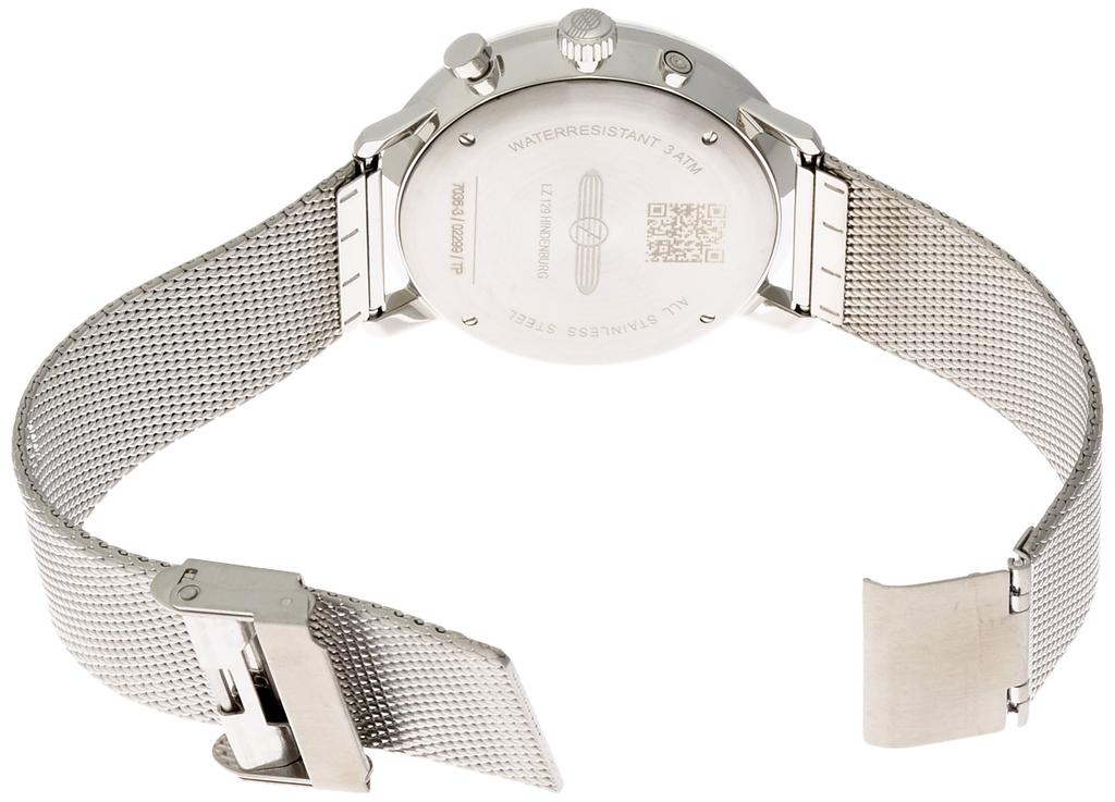 Часы ZEPPELIN Hindenburg с черным циферблатом и фазами Луны 7036M3 импортные [Zeppelin] мужские [Обычный продукт] [Товары]