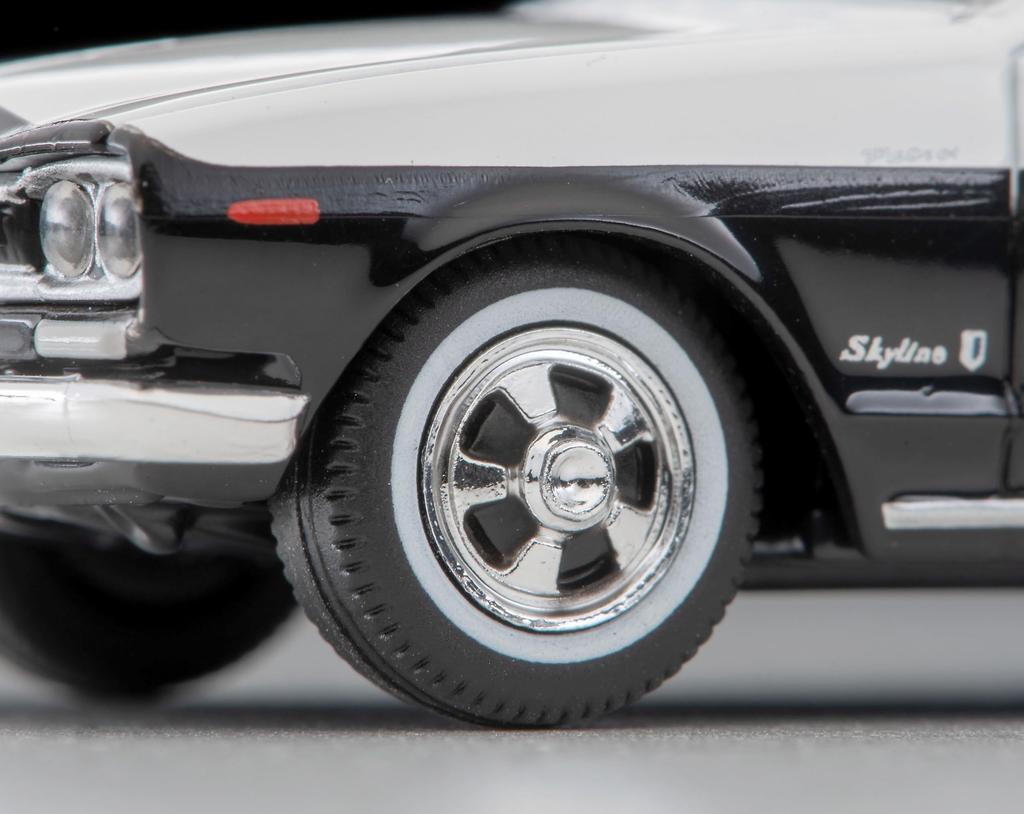 TOMYTEC Tomica Limited Vintage LV-214a Nissan Skyline 2000 GT Patrol Car (Yamagata Prefectural Police) 1971 Model, Completed Model, 332886