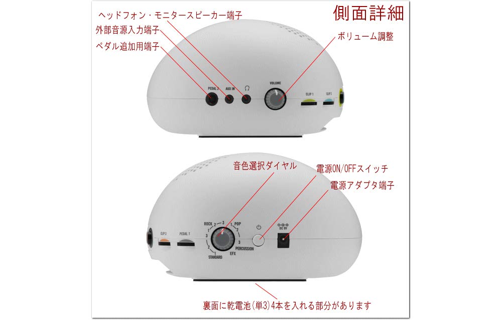 KORG CLIPHIT Clip Drum Kit с наушниками CH-01