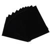 10pcs Self Adhesive Black Jewelry Box Lint Lining Sticky Flocked Cloth Accessory