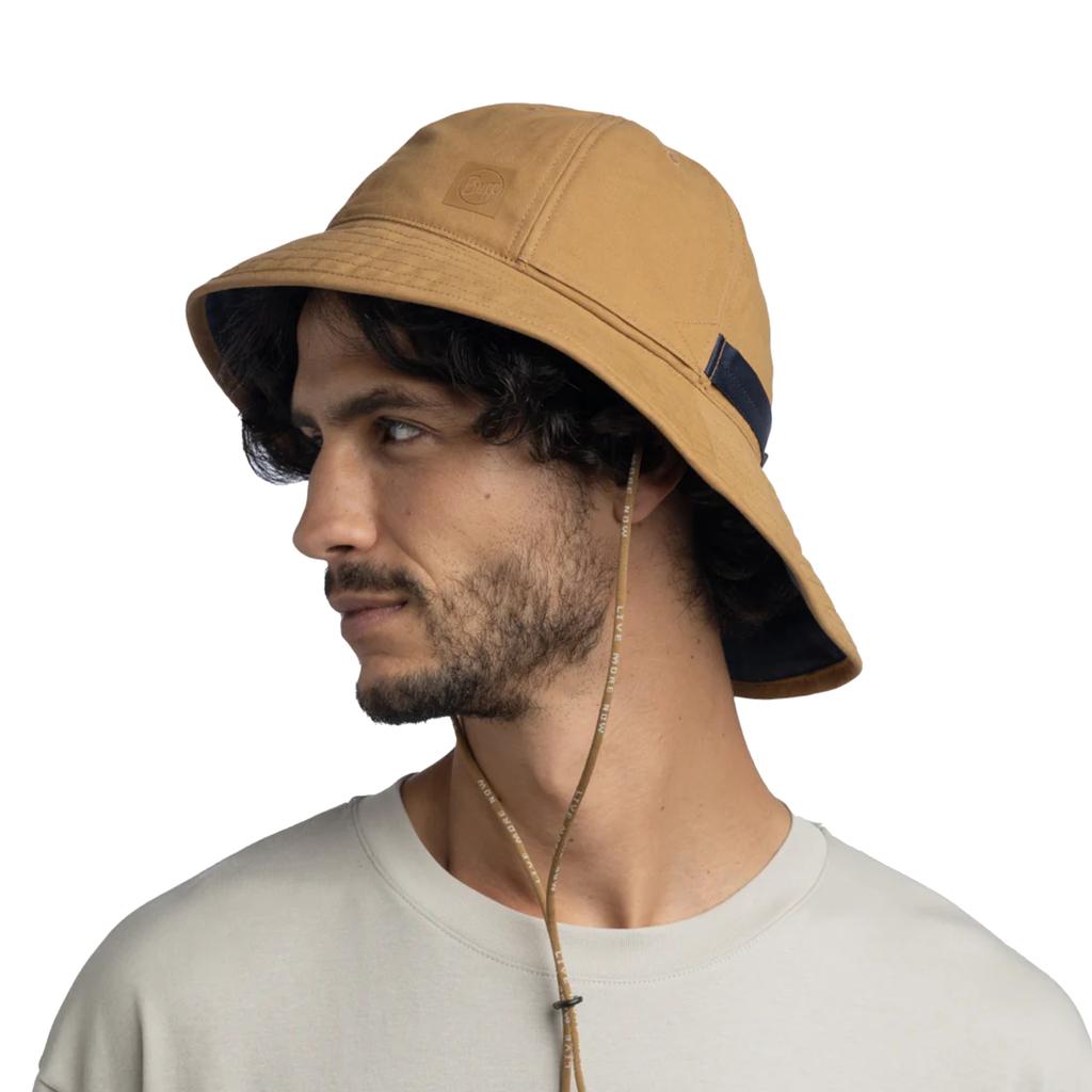 Buff Nmad Bucket Hat, Unisex brown hats
