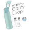 Thermos Vacuum Insulated Portable Mug, 1L, Mint Blue, JOS-1000 MBL