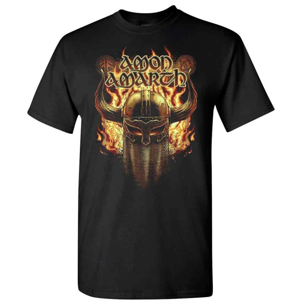Amon Amarth Berserker Североамериканский тур 2019 Шлем Войны Футболка Мужская Женская Футболки Топ