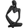 Vilead Nordic Abstract Sculpture Thinker Statue Resin Woman Figurine Office Home Decoration Accessories Decor Crafts Modern Art