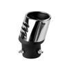 Srasakan Car Muffler Cutter, Downward Facing, 2.5 Inch Diameter, Exhaust Tip, Stainless Steel, Diagonal