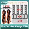 Совместимые запчасти для замены для пылесоса Cecotec Conga X70: основная боковая щетка, HEPA-фильтр, салфетка для мытья полов, мешок для пыли, аксессуары