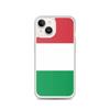 Coque iPhone - Drapeau Italie - Souple - Protection Complète - Multicolore - Compatible iPhone 14