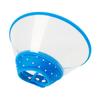 Cat Cone Collar Adjustable Recovery Pet Cone E-Collar Wound Healing Anti-licking Protective Collar Neck Cover for Cats Kittens Rabbits