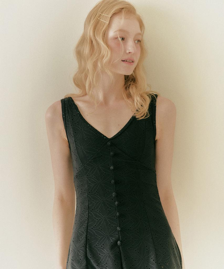 Купальник Ninakoseuta Nereid Lace_Черный