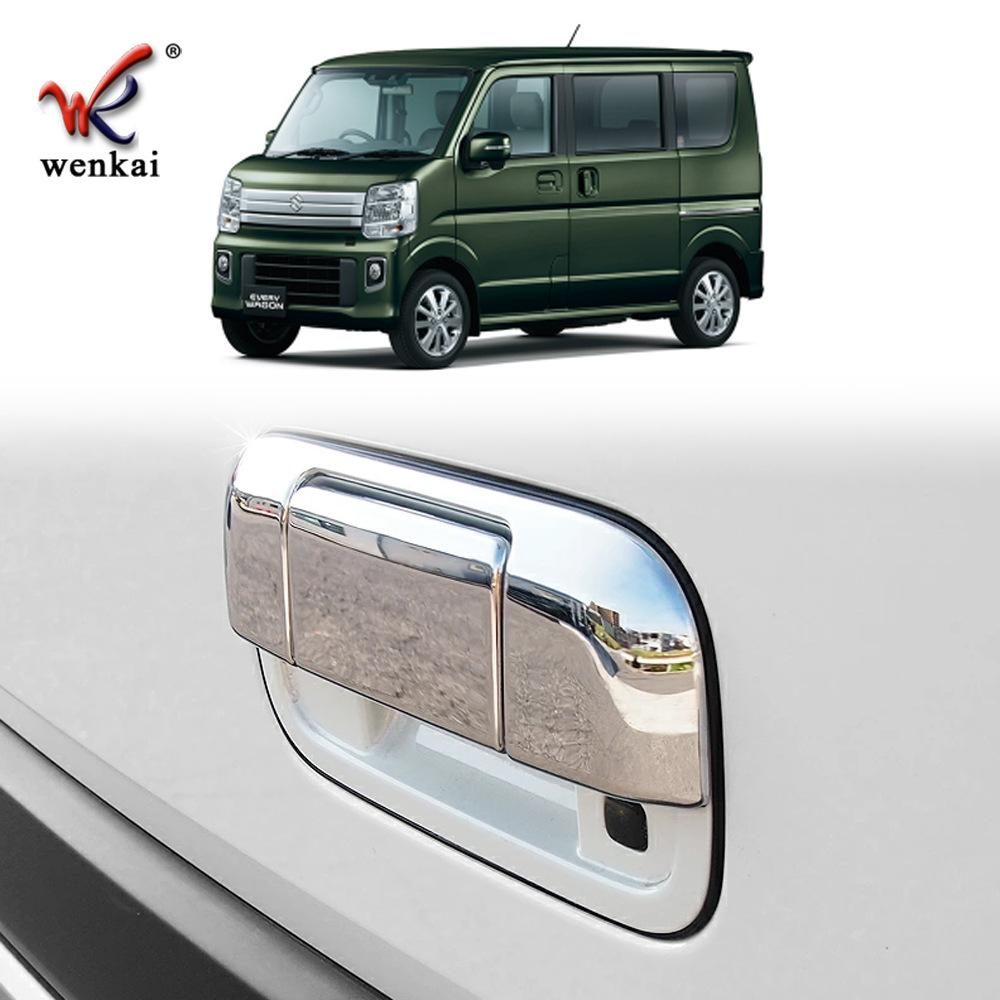 Для Suzuki EVERY WAGON DA17 Накладка-стикер на ручку задней двери багажника Аксессуары для стайлинга автомобиля