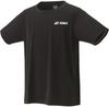 YONEX Short Sleeve Dry Black T-Shirt, (007)