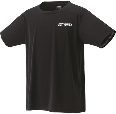 YONEX Футболка с коротким рукавом Dry черная средняя, (007),