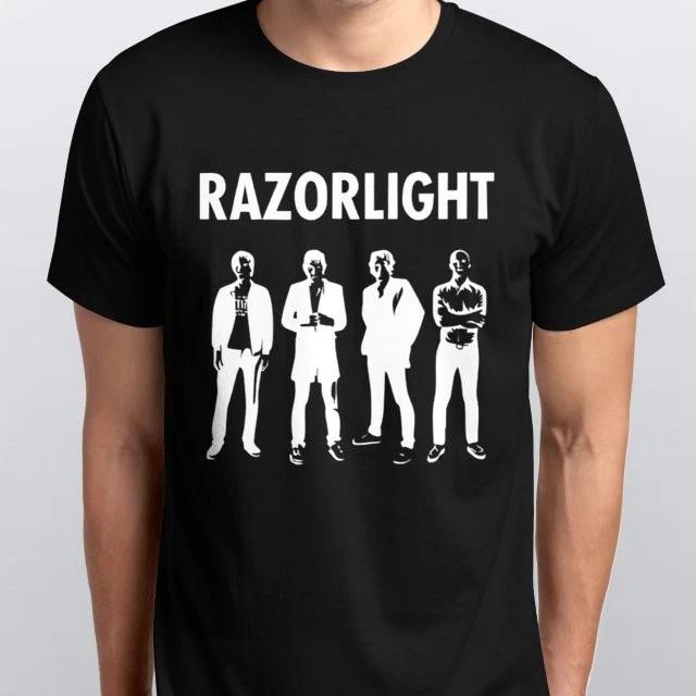 Men's and Women's T-shirts Razorlight T Shirt Indie Rock Band S,M,L,XL,2XL