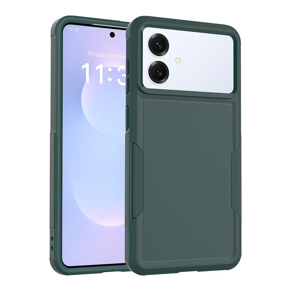Для Samsung S26 Edge Двухслойный чехол для мобильного телефона ТПУ + Поликарбонат Противоударный Матовый чехол для мобильного телефона S25fe