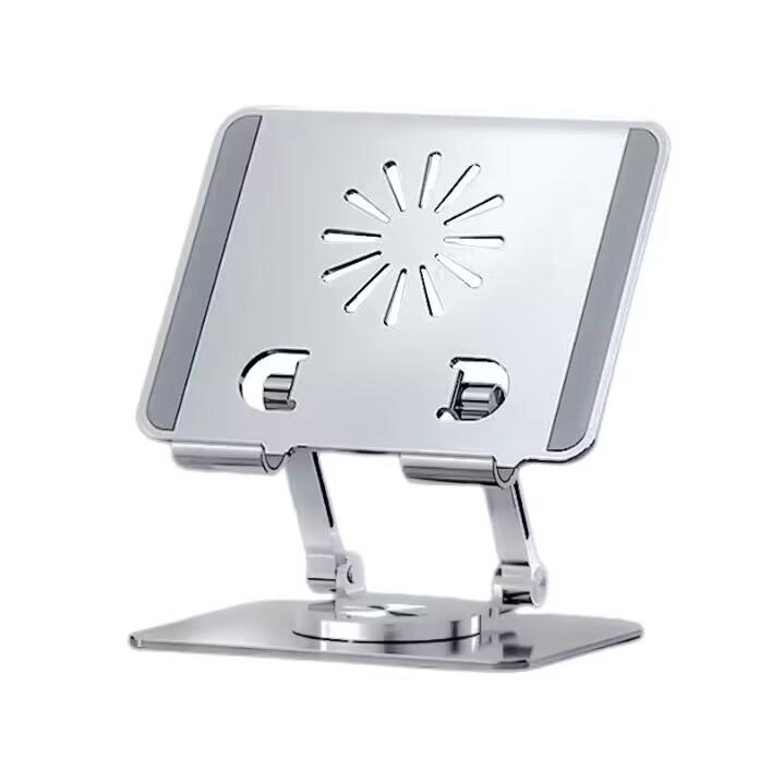 Foldable Tablet Bracket Stand 360 Rotating Hollowed Notebook Holder Desk for 4.7-12 Inch Tablet Mount for Ipad Accessories