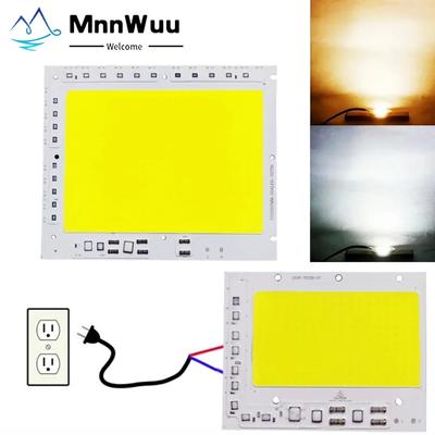 Светодиодный чип COB 50 Вт 100 Вт 150 Вт 200 Вт 200-240 В Smart IC не требует драйвера светодиодная лампа для прожектора прожектора DIY освещение источник света