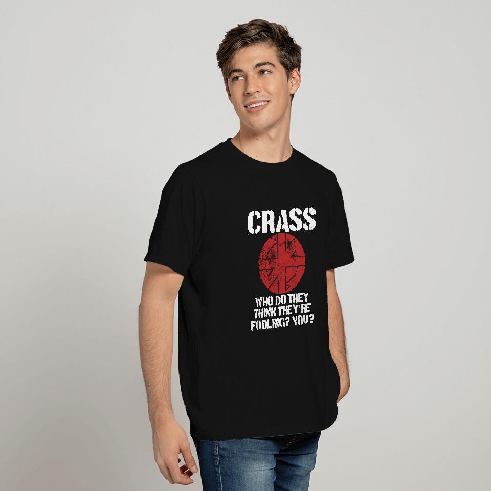 Футболка панк-группы CRASS, классическая футболка британской пост-панк группы