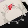 Crown 925 Stamp Silver Chain Charms Bracelet for Woman Fine Fashion Jewelry Wedding Accessories Party Popular Gifts