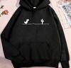 Сбой в сети Маленький Динозавр Худи Мужчины Женщины Новое Утолщенное Худи-Пуловер Сквозной Карман Толстовка Осень Теплое С Круглым Вырезом Худи