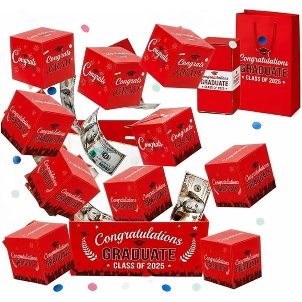 Wrapping Card Graduation Explosion Box Graduation Party Decoration