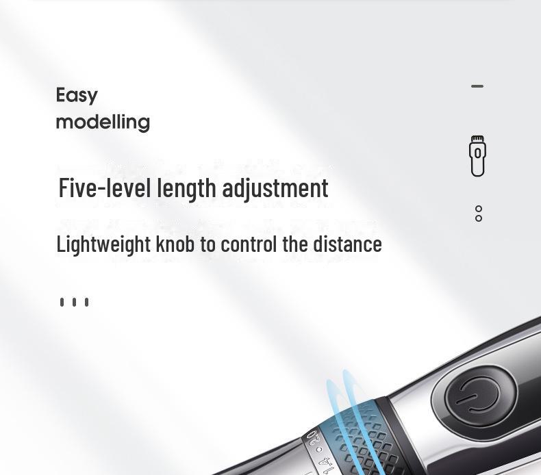 Аккумуляторная электрическая машинка для стрижки волос Oaks: Бритва для самостоятельного бритья в домашних условиях