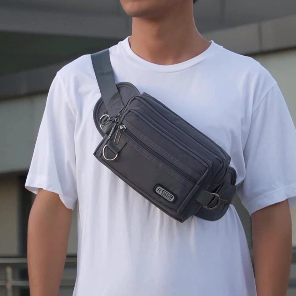 Мужская нагрудная сумка большой вместимости, водонепроницаемая поясная сумка, спортивная сумка для телефона, мужская поясная сумка, марафон